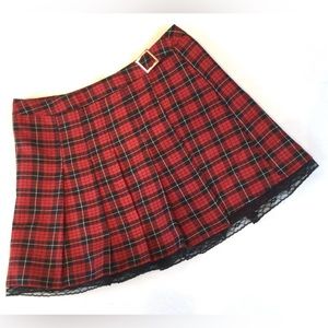 True Vintage Sexy School Girl Plaid Skirt